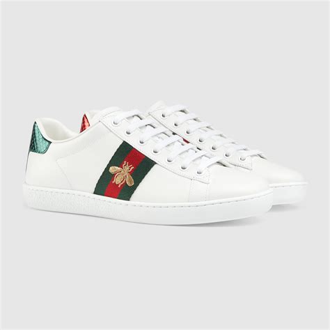 baskets gucci ace femme|gucci women's ace embroidered sneakers.